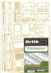  Orlik W194 Elementy wycinane laserowo do modelu kartonowego Orlik 194 Eu47