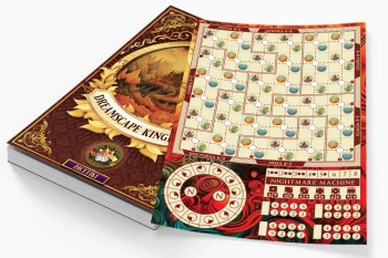 Dicepen 10 Dreamscape Kingdoms wykreślanka