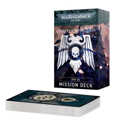 Warhammer 40.000 Chapter Approved Mission Deck 2025-26 / karty misji [PRZEDSPRZEDAŻ 7.06.2025]