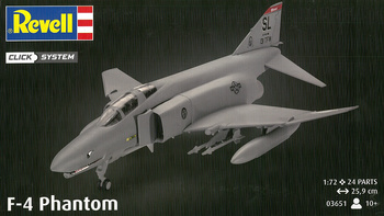 Revell 03651 F-4 Phantom easy-click system model plastikowy do złożenia