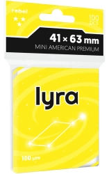 Koszulki ochronne 41x63 mm Rebel Lyra Premium Mini American Premium