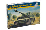 Model plastikowy do sklejenia i pomalowania Italeri 0286 Pz. Kpfw. VI Tiger Ausf. E (Tp)