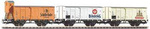 Piko 58364 Zestaw 3 wagonów do przewozu piwa
