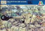 Italeri 6096 PAK 40 AT gun with crew
