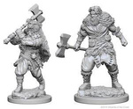 D&D Male Human Barbarian - Nolzur's Miniature
