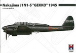 Hobby 72054 Nakajima J1N1-S "Gekko" 1945 model plastikowy do sklejenia i pomalowania