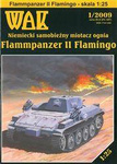 Model kartonowy WAK 1/09 Flammpanzer II Flamingo