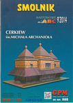 GPM 802 Smolnik Cerkiew św. Michała Archanioła model kartonowy do sklejenia