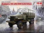 ICM 35510 Studebaker US6 with WWII Soviet Drivers