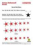 Techmod 48020 Soviet Red Stars 