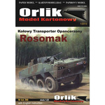 Orlik 163 – Koparka UNEX DH 411 - Model kartonowy