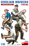Mini Art 38050 Civilian Drivers 1930-40s zestaw figurek do sklejenia