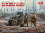 ICM 35670 Model T RNAS with WWI British tank crew