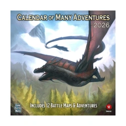 Calendar of Many Adventures 2026 - kalendarz map taktycznych