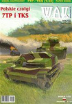 Model kartonowy WAK 9/17 Czołgi 7TP (jw) i TKS