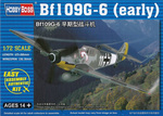 Model plastikowy do sklejenia i pomalowania Hobby Boss 80233 Bf109G-2