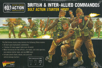 Bolt Action British & Inter-Allied Commandos Starter Army