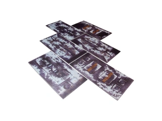 Micro Art H00266 Warhammer 40.000 WTC Imperial Terrain Footprint Fenris (6 pcs)