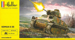 Heller 79875 Somua S 35 model plastikowy do sklejenia i pomalowania