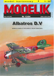 Modelik 13/04 Albatros D.V model kartonowy do sklejenia