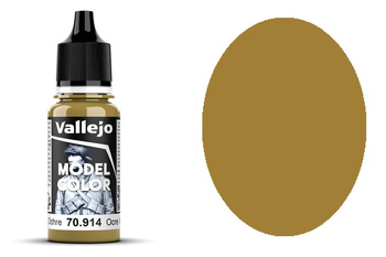 Farba Vallejo Model Color 132 70914 Green Ochre
