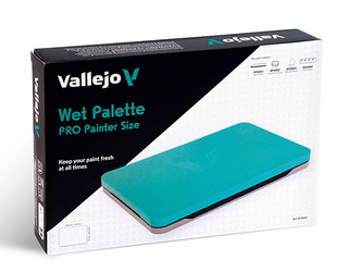 Vallejo B90001 Wet Palette PRO Painter Size mokra paleta wraz z akcesoriami