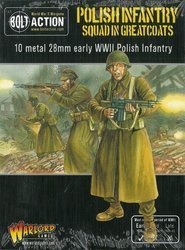 Bolt Action Polish Infantry Squad in greatcoats