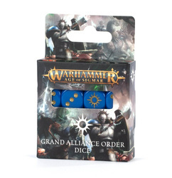 Age of Sigmar Grand Alliance Order Dice - kości