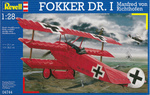 Revell 04774 Fokker Dr.I Manfred von Richthofen model plastikowy do sklejenia i pomalowania