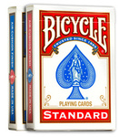 Karty do gry Bicycle Standard 2 talie czerwona i niebieska