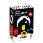 CzuCzu - Karty Kontrastowe na kółeczku / 0+ mies