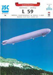 Model kartonowy JSC 56 Sterowiec L59