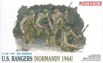 Dragon 6021 U.S. Rangers (Normandy 1944)  zestaw plastikowy do sklejenia i pomalowania