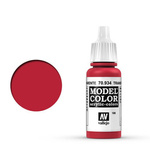 Farba Vallejo 70934 Transparent Red MC186