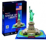 Puzzle 3D 39 el. Statua Wolności