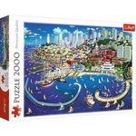 Puzzle 2000 Zatoka San Francosco (Trefl)