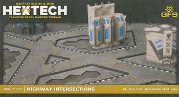 Battlefield in A Box HexTech HEXT08 Highway Intersection / drogi ROZJAZDY