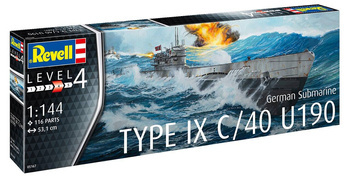 Revell 05078 German U-Boot Type XXI with interior