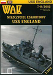 Model kartonowy WAK 7-8/12  Niszczyciel USS England