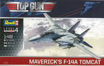 Revell 03865 Top Gun Maverick's F-14A Tomcat model plastikowy do sklejenia i pomalowania