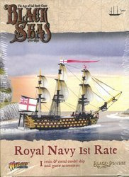 Black Seas Royal Navy 1st Rate - okręt 1:700