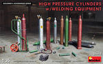 Mini Art High pressure cylinders w/welding equi.