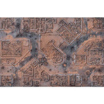 Kraken Wargames Gaming Mat 60"x44" / 112x152 cm - Warzone City - mata 