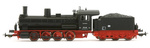Piko 57551-3 Kolejka Parowóz z tenderem BR 55 (G7.1) 