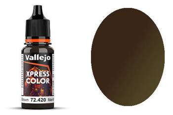 Farba Vallejo Game Xpress Color 156 72420 Wasteland Brown