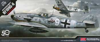Model plastikowy do sklejenia Academy 12467 Messerschmitt  BF109G-6