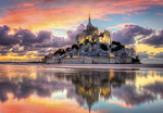Puzzle 1000 el. Clementoni 39769 Compact Le Magnifique Mont Saint-Michel