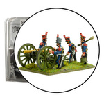 Black Powder Napoleonic French Line Horse Artillery With 6 Pounder