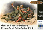 Master Box 35102 German Infantry Defense Eastern Front zestaw plastikowy do sklejenia i pomalowania