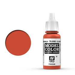 Farba Vallejo Model Color 31 70956 Clear Orange FS32246
